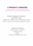 Braiding & Bulk Hair Vendor List